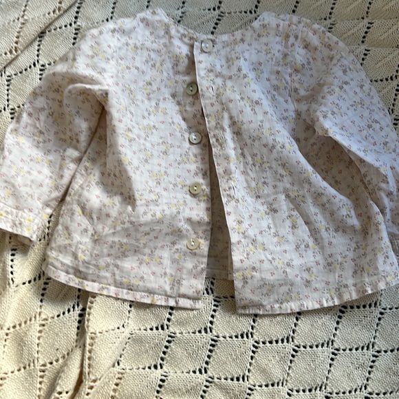 French baby girl blouse Grain de ble 6 months - Picture 3 of 3